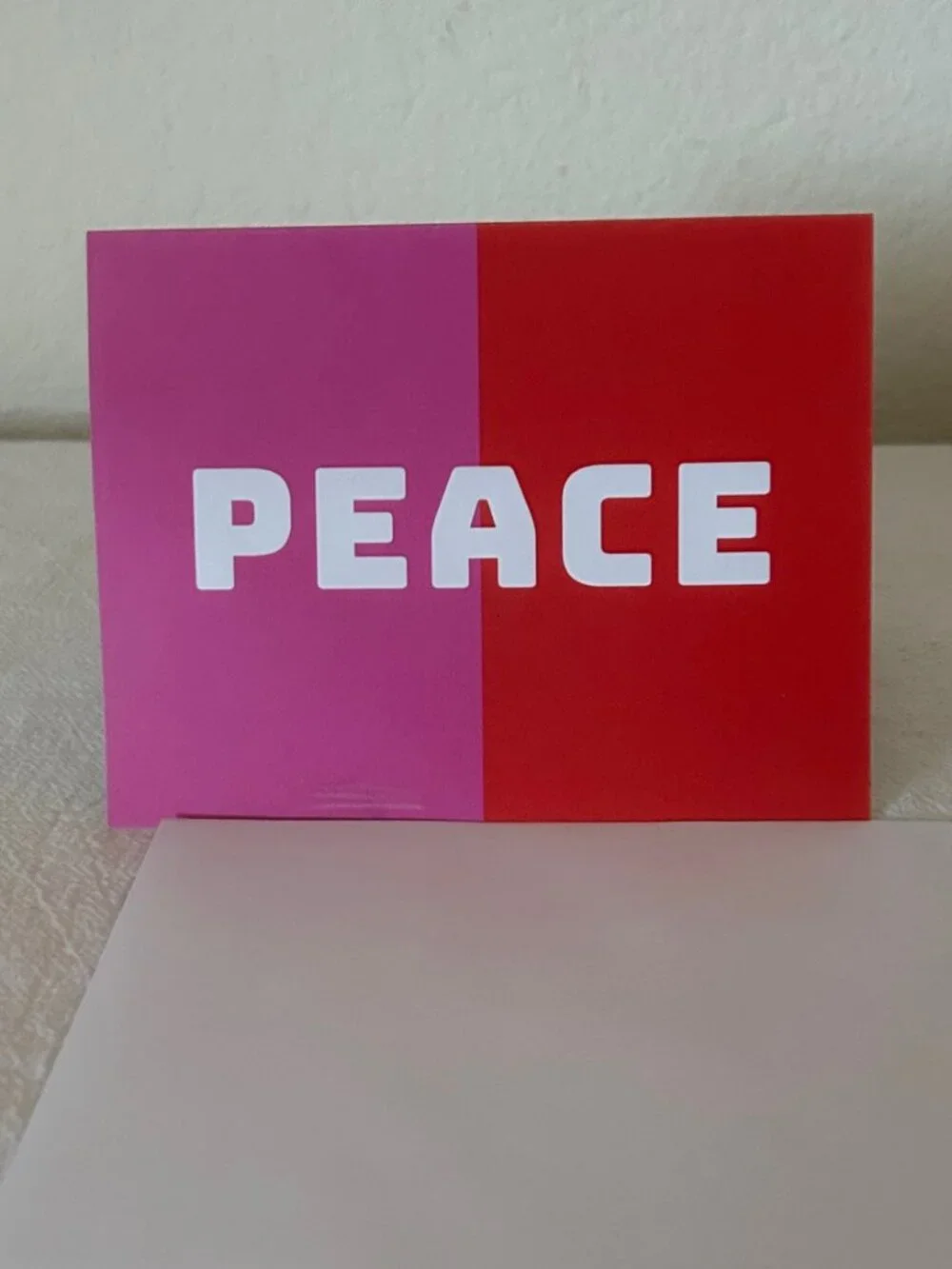 Peace Greeting Cards Set of 10 with Matching Envelopes